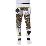 King Of Spades Playing Card Print Scuba Joggers