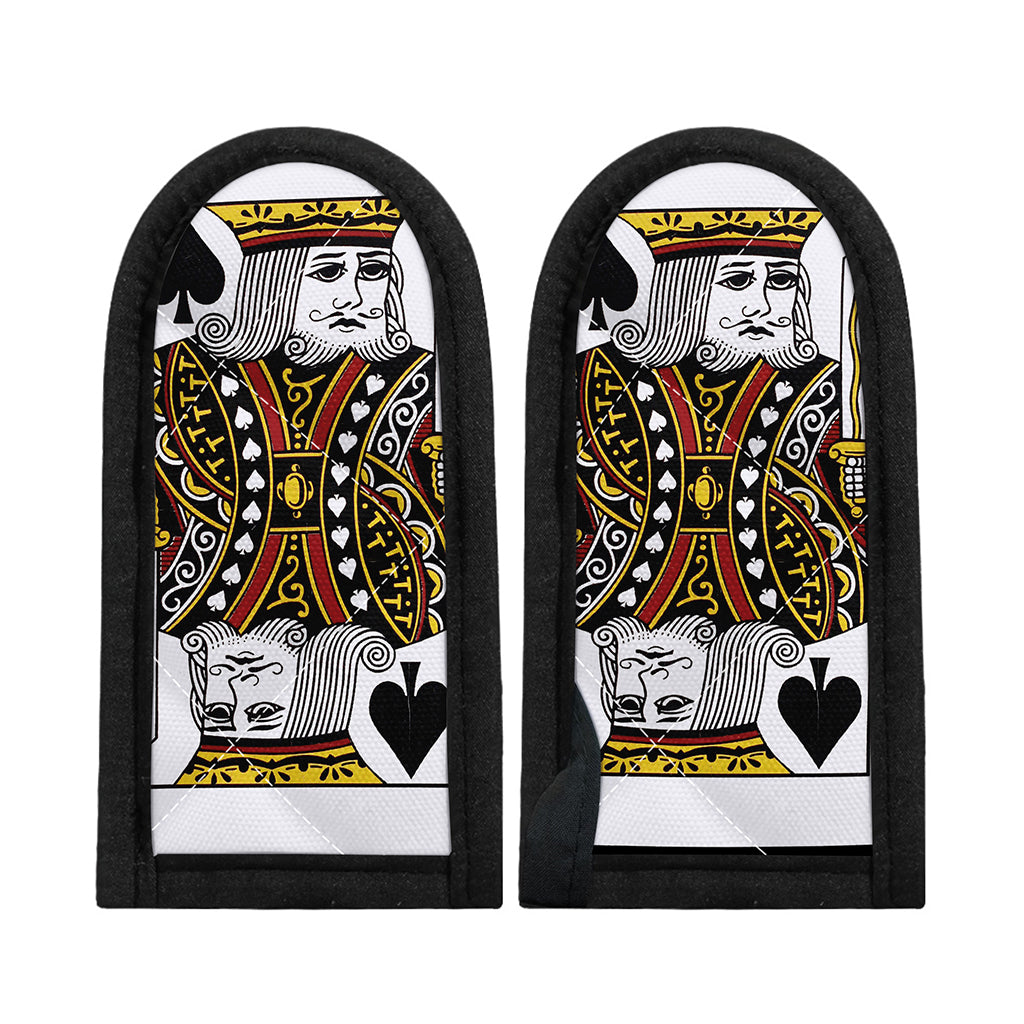 King Of Spades Playing Card Print Skillet Handle Cover