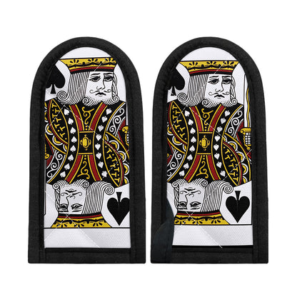 King Of Spades Playing Card Print Skillet Handle Cover