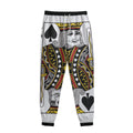 King Of Spades Playing Card Print Sweatpants
