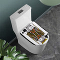 King Of Spades Playing Card Print Toilet Lid Cover
