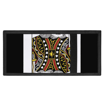 King Of Spades Playing Card Print Trifold Wallet