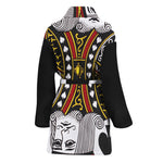 King Of Spades Playing Card Print Women's Bathrobe