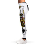 King Of Spades Playing Card Print Women's Leggings