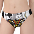 King Of Spades Playing Card Print Women's Panties