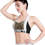 King Of Spades Playing Card Print Women's Sports Bra