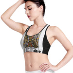 King Of Spades Playing Card Print Women's Sports Bra