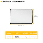 Yellow Eggs Pattern Print Kitchen Mat