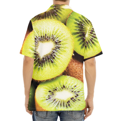 Kiwi 3D Print Aloha Shirt