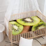 Kiwi 3D Print Baby Crib Sheet