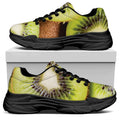 Kiwi 3D Print Black Chunky Shoes