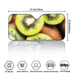 Kiwi 3D Print Car Windshield Sun Shade