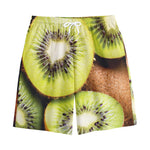 Kiwi 3D Print Cotton Shorts