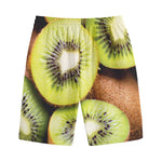 Kiwi 3D Print Cotton Shorts