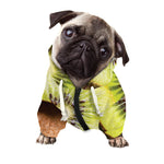 Kiwi 3D Print Dog Zip Up Hoodie