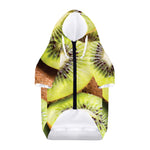 Kiwi 3D Print Dog Zip Up Hoodie