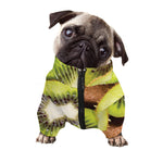 Kiwi 3D Print Dog Zip Up Jacket