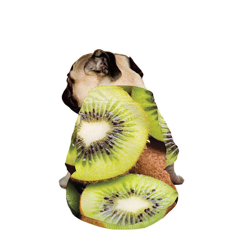 Kiwi 3D Print Dog Zip Up Jacket