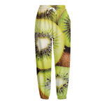 Kiwi 3D Print Fleece Lined Knit Pants