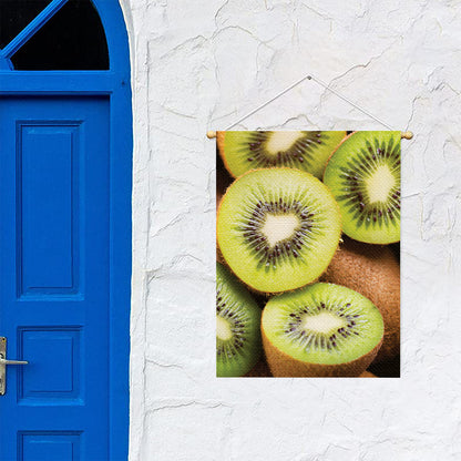 Kiwi 3D Print Garden Flag