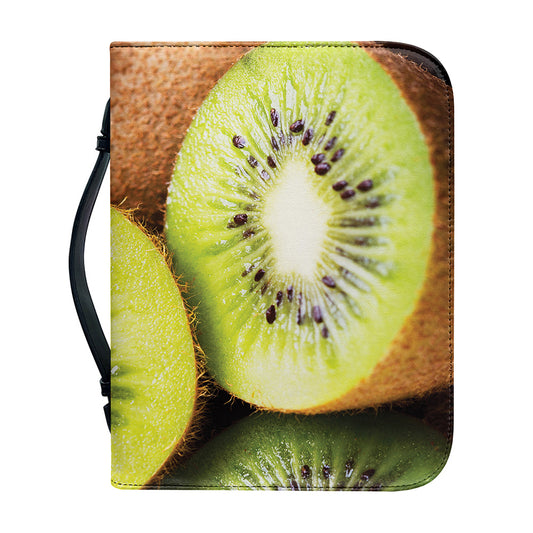 Kiwi 3D Print Leather Bible Cover