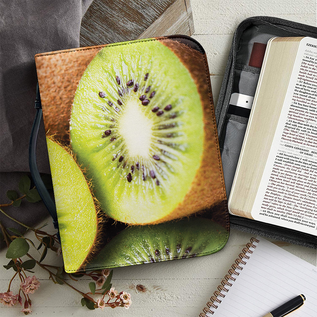 Kiwi 3D Print Leather Bible Cover