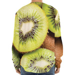 Kiwi 3D Print Long Sleeve Baseball Jersey