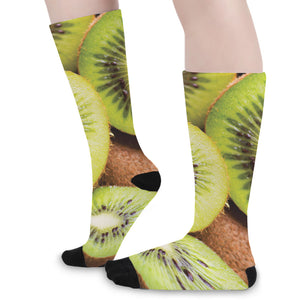 Kiwi 3D Print Long Socks