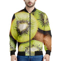 Kiwi 3D Print Men's Bomber Jacket