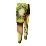Kiwi 3D Print Men's Compression Pants