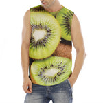 Kiwi 3D Print Men's Fitness Tank Top