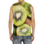 Kiwi 3D Print Men's Fitness Tank Top