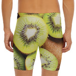 Kiwi 3D Print Men's Long Boxer Briefs