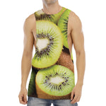 Kiwi 3D Print Men's Muscle Tank Top