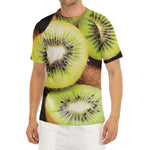 Kiwi 3D Print Men's Short Sleeve Rash Guard