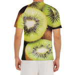 Kiwi 3D Print Men's Short Sleeve Rash Guard