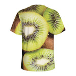 Kiwi 3D Print Men's Sports T-Shirt