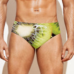 Kiwi 3D Print Men's Swim Briefs