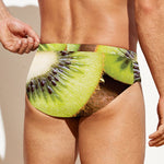 Kiwi 3D Print Men's Swim Briefs