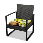 Kiwi 3D Print Outdoor Seat Cushion Cover