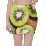 Kiwi 3D Print Pencil Mini Skirt