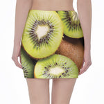 Kiwi 3D Print Pencil Mini Skirt