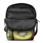 Kiwi 3D Print Rectangular Crossbody Bag