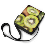 Kiwi 3D Print Rectangular Crossbody Bag