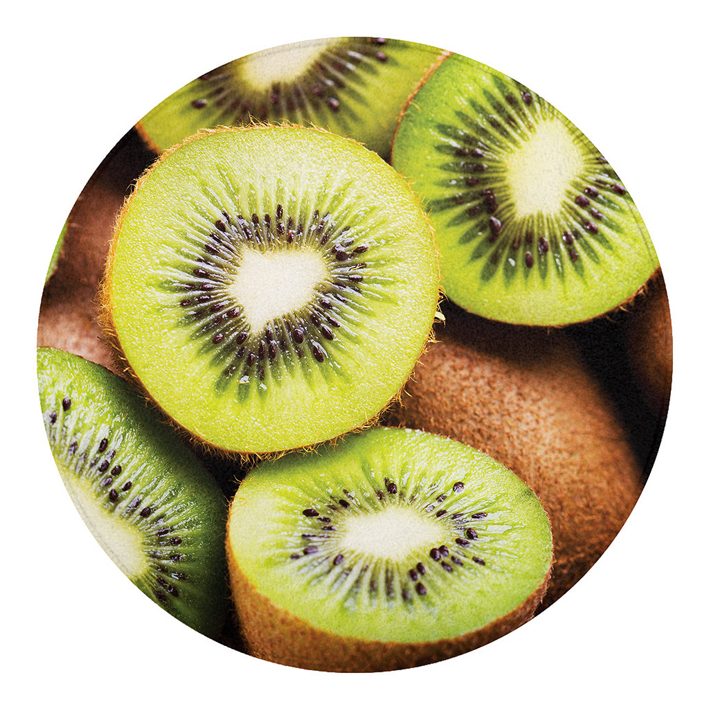 Kiwi 3D Print Round Blanket