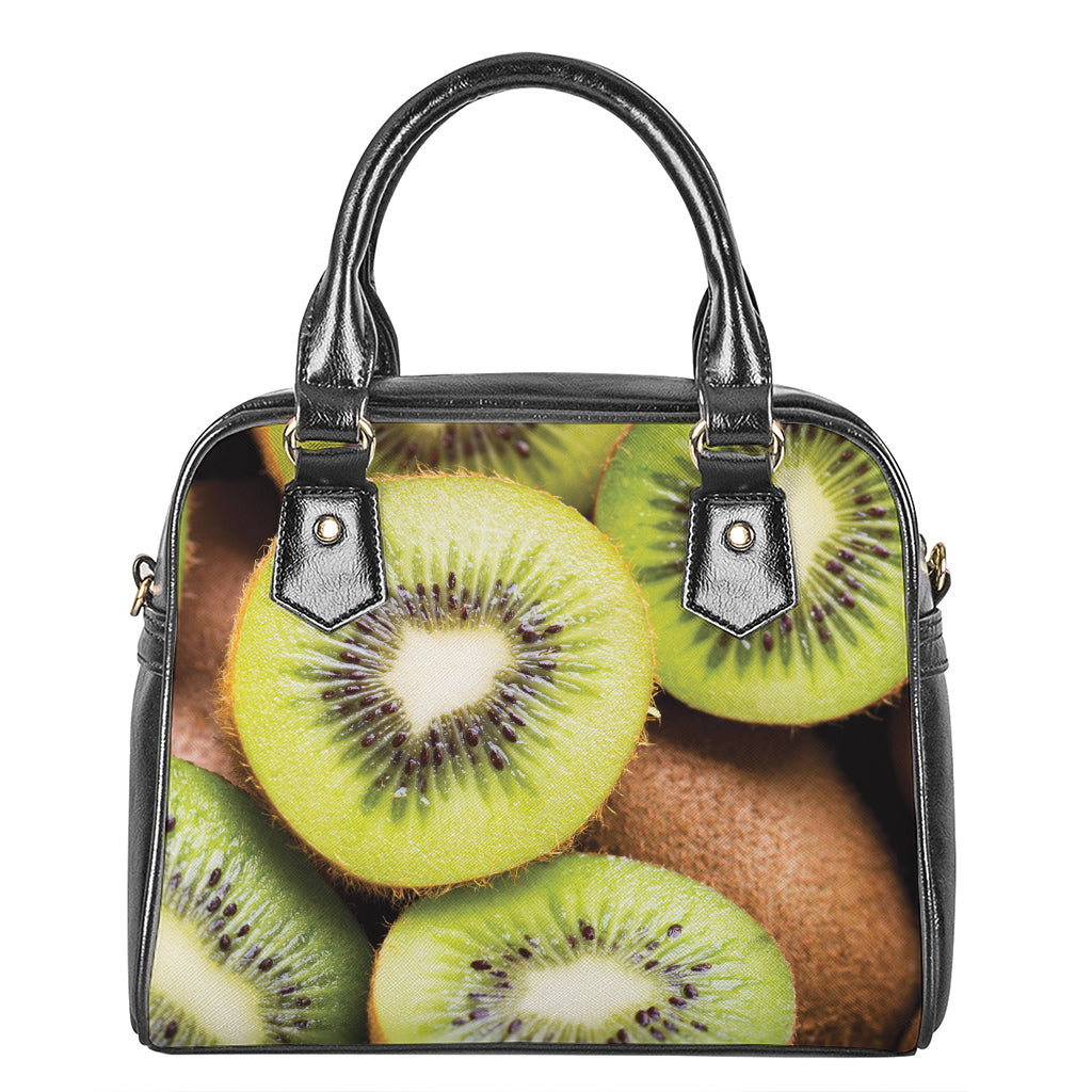 Kiwi 3D Print Shoulder Handbag