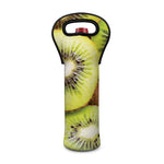 Kiwi 3D Print Single Neoprene Wine Tote