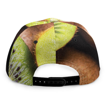 Kiwi 3D Print Snapback Cap