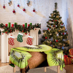 Kiwi 3D Print Tablecloth