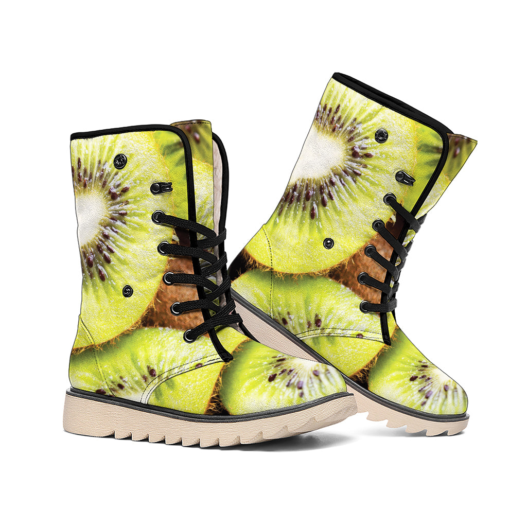 Kiwi 3D Print Winter Boots